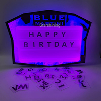 Night Club Lounge LOGO personalizado botella glorificador VIP pantalla letras tablero acrílico mensaje marquesina signo resplandor LED botella presentador