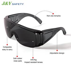 الرياضة العمل CE البولي عدسة الصناعية المخصصة أنيقة نظارات السلامة البناء حماية العين - Product Image 3