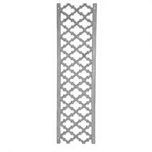 Piezas de Puerta de Jardín de Acero Gris Jali Fundido a Presión, Modernas y de Precisión, Fabricación Personalizada, Fabricante OEM, Venta al por Mayor, Balaji Metals - Product Image 1