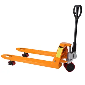 Buona qualità 3T azionati a mano martinetto idraulico di sollevamento pallet truck carrier cina carrello elevatore magazzino idraulico manuale camion