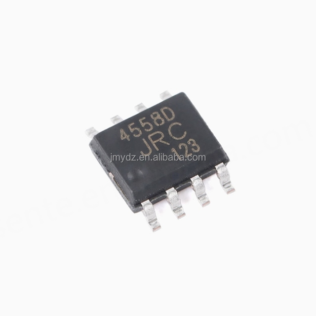 JRC4558D SOP-8 Dual Channel Operational Amplifier IC Chip UMW