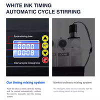 Petite imprimante DTF A4 offset avec encre blanche, estampage à chaud, encre de transfert thermique, imprimantes à jet d'encre par sublimation, garantie 1 an