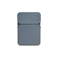Nouveau modèle de banque d'alimentation sans fil Magsafe 2 en 1 portable ultra-mince et efficace pour téléphone et montre