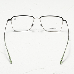Monturas de Gafas Modernas Rectangulares con Aro Completo, Unisex, Ligeras, Anti-UV, Corrección de Visión para Adultos, Diseño Sólido - Product Image 4