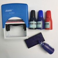10ml 40ml 1L nouvelle usine timbre encre recharges tampon encre pour tampon en caoutchouc auto-encreur