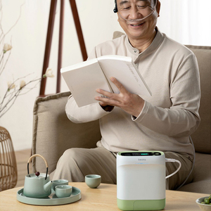 Máy thở oxy Beoka, sạc lại được, công suất 5000 mét, cung cấp oxy ổn định, bình oxy di động 5 lít cho ô tô, dành cho người dùng. - Product Image 6