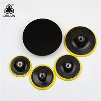Adaptateur de disque de polissage diamanté économique de 4 pouces pour meuleuse d'angle, filetage M14 5/8-11, plaque de support en plastique OEM