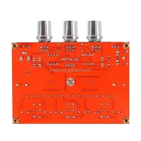 Placa amplificadora de potencia digital de 2.1 canales TOPCUS XH-M139, voltaje amplio de 12V-24V, TPA3116D2 2*50W+100W