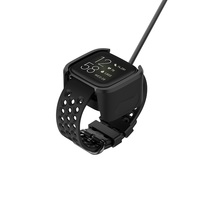 Base d'adaptateur de chargeur de bureau, support de câble de charge USB pour Fitbit Versa 2 Smart Watch câble de charge pour montre intelligente Versa2