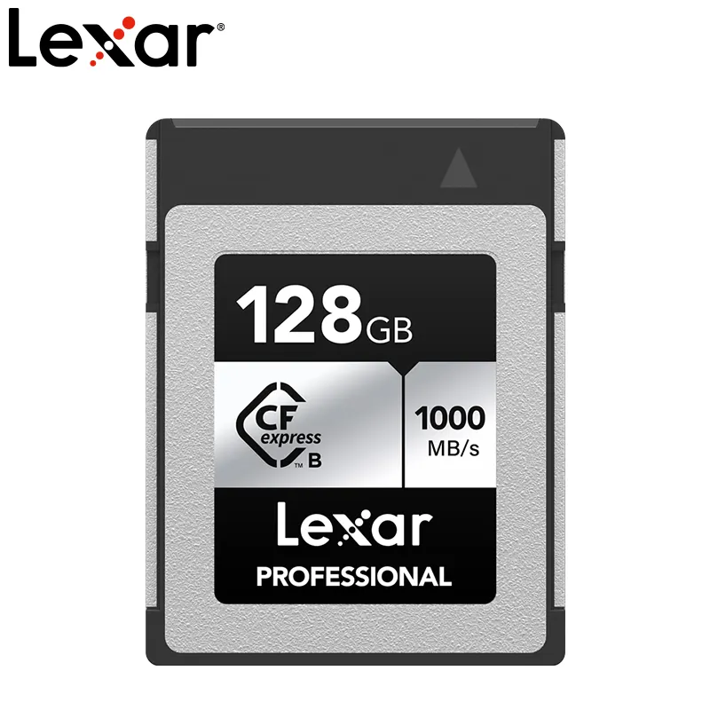 Tarjeta de memoria Original Lexar CF express plateada, 128gb, 256gb, lexar cf, hasta 1000 M/S, C10, U3, U1 cf, para cámara