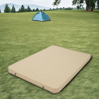 Matelas de couchage gonflable 3D en mousse auto-gonflante pour le camping avec tapis en mousse confortable pour les aventures en plein air
