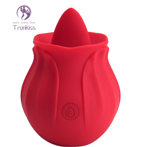 Rose <span class=keywords><strong>Tongue</strong></span> Licking Vibrator <span class=keywords><strong>Adult</strong></span> Produkt 10 Frequenz Zungen lecken stimuliert weibliche Klitoris Orgasmus Sexspielzeug Rose Vibrator - Product Image 2