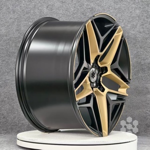 Jantes 722Auto forgées 18-20 pouces <span class=keywords><strong>5</strong></span> branches concaves de course 5x112 5x114.3 5x120 argent brillant pour Audi Q7 Q8 Porsche Cayenne VW Touareg - Product Image 3