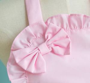 Fantasia bella cotone rosa ragazze grembiuli per le donne con tasca - Product Image 4