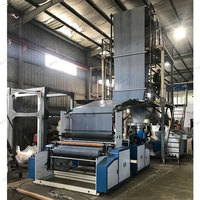 Extrusora de película plástica Pe de 2000mm, máquina de soplado de película para Greengouse, máquina de soplado de película grande
