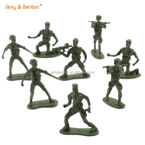 ของเล่นพลาสติกแบบคลาสสิกสำหรับผู้ชาย,หุ่น<span class=keywords><strong>ทหาร</strong></span>สีเหลือง/สีเขียวเข้มชุดของขวัญสำหรับเด็กจำนวน14ชิ้น - Product Image 4