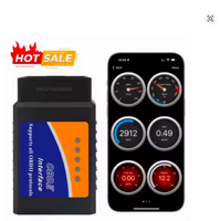 Lecteur de code de diagnostic automobile Apple Android Windows V2.1 ELM327 OBD2 avec garantie d'un an, analyse automatique des pannes