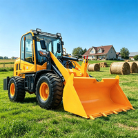 Chargeuse sur pneus compacte Euro 5 CE EPA, engin de terrassement, chargeuse hydraulique sur pneus, mini-chargeuse télescopique diesel pour vergers