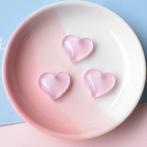 Mini flatback phim hoạt hình hình trái tim nhựa quyến rũ phim hoạt hình Cabochon flatback thủ công đồ trang trí phụ kiện tự làm cho phonecasesshoes - Product Image 6