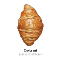 Ballons sur le thème de la nourriture CYmylar, ballons en forme de pretzel, de croissant, de baguette, de sandwich, de popcorn, d'œuf pour les brunchs, les bars à grignoter, les événements