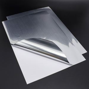 Papier autocollant en aluminium métallisé imprimable à jet d'encre imperméable FX, 8,5 x 11 pouces, A4, or brossé, PET, pour imprimante à jet d'encre - Product Image 3
