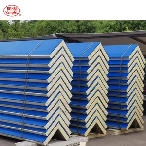 Cam-Lock having fire resistance performance pu sandwich panel for cold room wall panel suppliers cold room panel