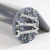 Rouleau de film PVC magnétique étanche transparent Jin Shi, largeur personnalisée, découpe et rembobinage, vente chaude