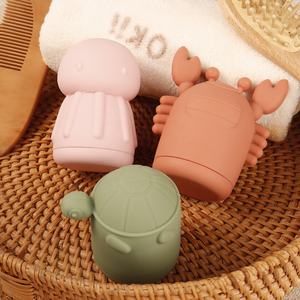 सिलिकॉन बेबी समुद्री पशु स्नान खिलौने सेट बच्चों के पानी स्नान खिलौने सेट करें बच्चों का उपहार सेट - Product Image 5