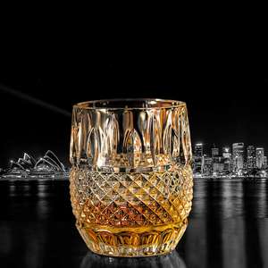 Bicchiere da Whisky di liquore di cristallo di Design unico personalizzato all'ingrosso per <span class=keywords><strong>bicchieri</strong></span> di <span class=keywords><strong>Vodka</strong></span> di Whisky da bere - Product Image 3