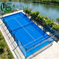 Lapangan Padel Super Panoramic Berkualitas Tinggi Harga Terjangkau Langsung dari Pabrik Standar WPT Canchas De Padel
