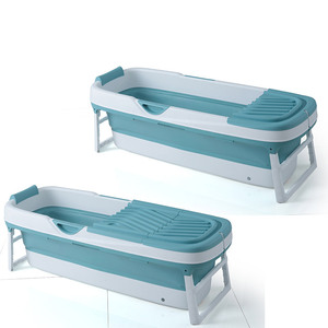 <span class=keywords><strong>Baignoire</strong></span> portable de haute qualité avec couvercle 156CM en plastique TPE <span class=keywords><strong>Baignoire</strong></span> pliable autoportante pour adulte - Product Image 3