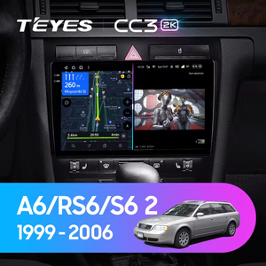 <span class=keywords><strong>TEYES</strong></span>-Lecteur vidéo multimédia <span class=keywords><strong>CC3</strong></span> 2K pour Audi A6 C5 1997 - 2004 S6 2 1999 - 2004 RS6 1 2002 - 2006 Radio Navigation Stéréo - Product Image 1