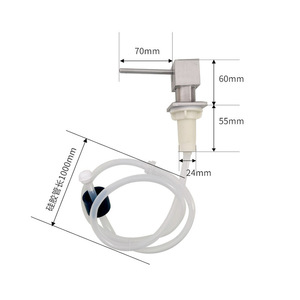 Großhandel Square Kitchen Sink Flüssig seifensp ender mit Verlängerung srohr für den privaten und gewerblichen Gebrauch - Product Image 3