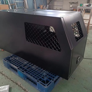 HERUI HRC-1 Customizable Size Aluminum Gullwing Canopy Portable Waterproof <b>Camping</b> Combo Jack 2 Compartments Lockable Tool <b>Boxes</b> - Product Image 4