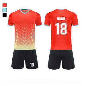 Maglie da Calcio Personalizzate per Uomo, 100% Poliestere, Stampa a Trasferimento Termico, Traspiranti, Ecologiche, Asciugatura Rapida, Collo a V - Product Image 5