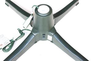 ฐานหมุนไฟฟ้าขนาดใหญ่ที่ทันสมัยสำหรับต้นคริสต์มาส (พลาสติก)-ห้องนั่งเล่นและห้องนอนใช้ - Product Image 6