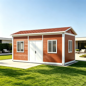 Maisons préfabriquées abordables de 20 pieds en forme de A, <span class=keywords><strong>maison</strong></span>-conteneur avec chambre pour usage extérieur ou bureau - Product Image 1