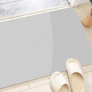 Tapis de bain mignon en forme de chat de dessin animé, en terre de diatomée, antidérapant, absorbant, séchage rapide, pour salle de bain, toilettes, entrée - Product Image 5