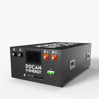 Kit de boîte de batterie DIY Docan Energy 15KWh 314AH LiFePO4 avec BMS JK PB2A16S20P 200A V19 et bornes M8 pour stockage d'énergie solaire