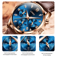 Montre-bracelet élégante en quartz OEM 5523, montre de luxe en cuir véritable, étanche, affichage de la date, montres originales pour femmes