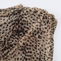 PB&ZA Femme 2026 Nouvelle Collection Automne Robe Courte Chic et Tendance Imprimée en Maille Élégante Sans Manches Robe Plissée Femme