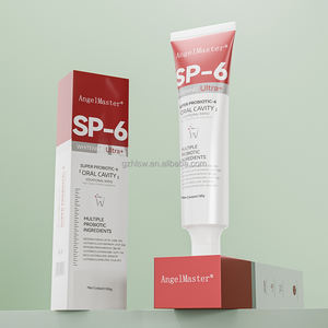 Bán buôn angelmaster SP-6 Probiotic 100 gam làm trắng kem đánh răng để làm sạch răng và làm mới Hơi Thở Chống khoang răng dán - Product Image 4