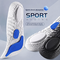 Semelles intérieures de chaussures de basketball en EVA, unisexe, tailles 35 à 45, pour la vente en gros, avec absorption des chocs, élastiques et absorbantes de la transpiration, pour augmenter la hauteur