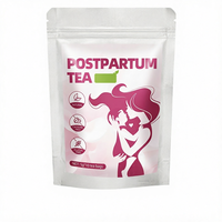 Tisane post-partum aromatisée, 5g x 10 sachets, emballage en boîte pour le bien-être quotidien