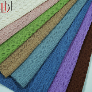 Chất Lượng Cao Jacquard Vải Thoáng Khí Mùa Đông Slub Xoắn Len Sợi Quần Áo Hat Vải, Túi Vải Dệt Vải - Product Image 3