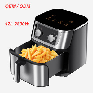 OEM ODM personalizado 8L 12L revestimientos de silicona para alemán 2025 potencia digital inteligente freidoras de aire horno al por mayor freidora de aire - Product Image 1