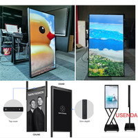 Écran LCD publicitaire haute luminosité 27 32 43 55 65 pouces lisible en plein soleil 1000 nits 1500 nits 2500 nits moniteur écran LVDS
