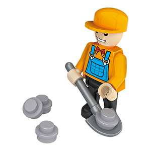 COGO 257 PCS collezione di rifiuti modello di <span class=keywords><strong>camion</strong></span> blocchi di costruzione fai-da-te giocattolo in mattoni per bambini - Product Image 4