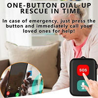 Reloj con GPS para Personas Mayores, SOS para Residencias de Ancianos, Android 4G VS8, Monitor de Sueño, Frecuencia Cardíaca, Alarma de Caídas, Brújula, Navegación GPS, IP67