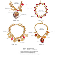 Collier Pendentif Cœur Ovale Soleil en Résine Rouge Étanche en Acier Inoxydable 316L Doré XY 309, Bijou d'Été 2025
